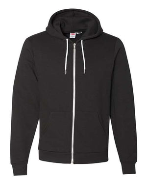 American Apparel F497US Unisex USA-Made Flex Fleece Full-Zip Hoodie Sweatshirt -