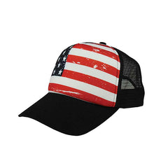 Mega Cap 6801F USA Trucker Cap -