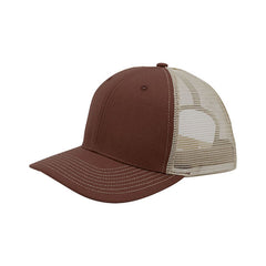 Mega Cap 6848C Recycled Canvas Trucker Cap -