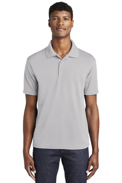Sport-Tek ST640 PosiCharge RacerMesh Polo - Silver -