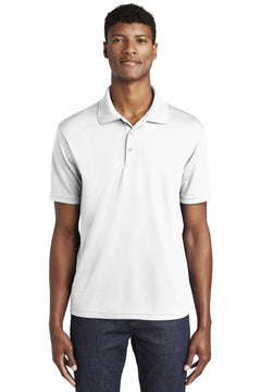 Sport-Tek ST640 PosiCharge RacerMesh Polo - White -