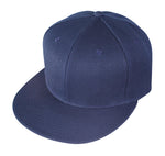 Nissun Flat Bill Polyester Cap, Snapback - 6FBC
