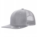Unbranded 6 Panel Flat Bill Trucker Hat Snapback