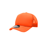 Wholesale Bulk Blank Kids' Youth Trucker Foam Mesh Hats - Decky 7010 - Navy/White