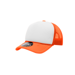 Decky 7010 - Youth 5 Panel Mid Profile Structured Foam Trucker, Kids Foam Trucker Hat, Mesh Back
