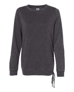 Boxercraft V03 Women’s Enzyme-Washed Rally Crewneck Sweatshirt -