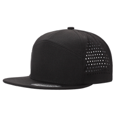 Unbranded 7 Panel Perforated Hat Laser Vented Cap -