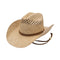 Mega Cap 8160 Outback Raffia Cowboy Hat