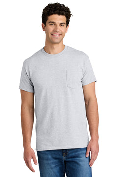Gildan 8300 DryBlend 50 Cotton/50 Poly Pocket T-Shirt -