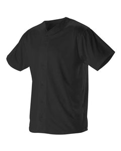 Alleson Athletic 52MBFJ Men's Full Button Lightweight Baseball Jersey -