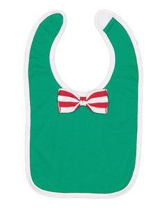 Rabbit Skins 1002 Infant Baby Rib Bow Tie Bib -