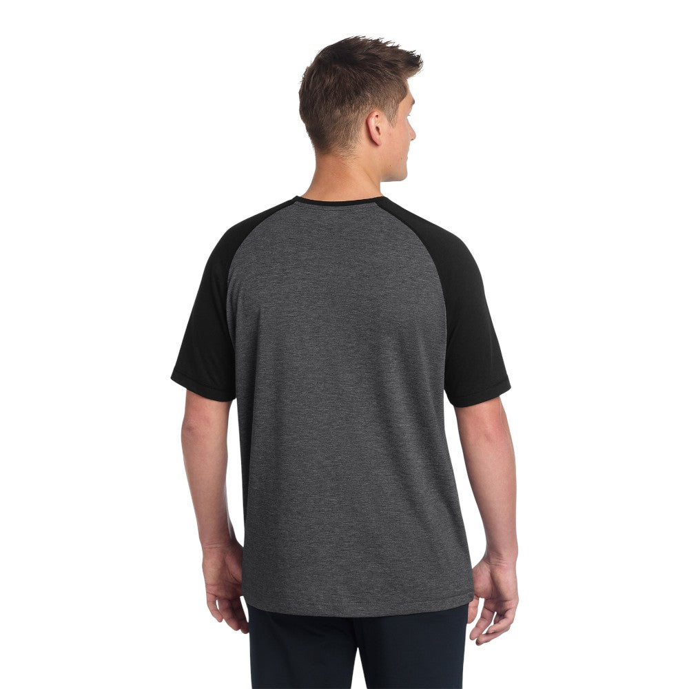 Sport-Tek® ST400 PosiCharge® Tri-Blend Wicking Raglan Tee, T-Shirt