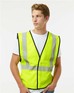 Kishigo 1571-1572 Unisex Hook-and-Loop Mesh Vest -