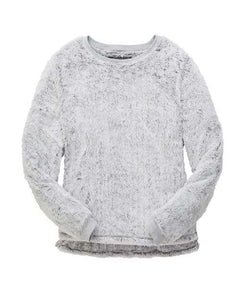 Boxercraft FZ03 Women's Fuzzy Crewneck Fleece -