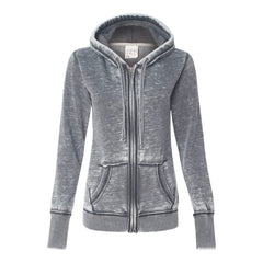 J. America 8913 Ladies Zen Full Zip Hood -