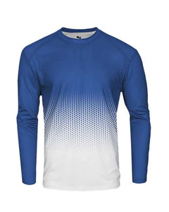 Badger 2224 Youth Hex 2.0 Long Sleeve T-Shirt -