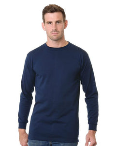 Bayside 6200 Men's USA-Made Tall Long Sleeve T-Shirt -