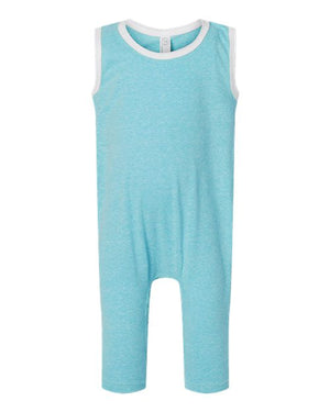 Rabbit Skins 4492 Infant Harborside Mélange Tank Romper -