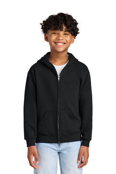 Jerzees 993B Youth NuBlend Full-Zip Hooded Sweatshirt -