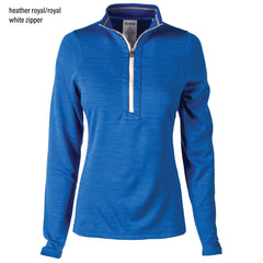 Reebok Circuit Ladies Reversible Quarter Zip Pullover 7439 -