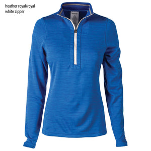 Reebok Circuit Ladies Reversible Quarter Zip Pullover 7439 -