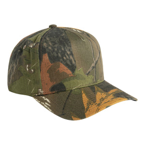 Atonal A590P Camo A Frame Snapback Cap -