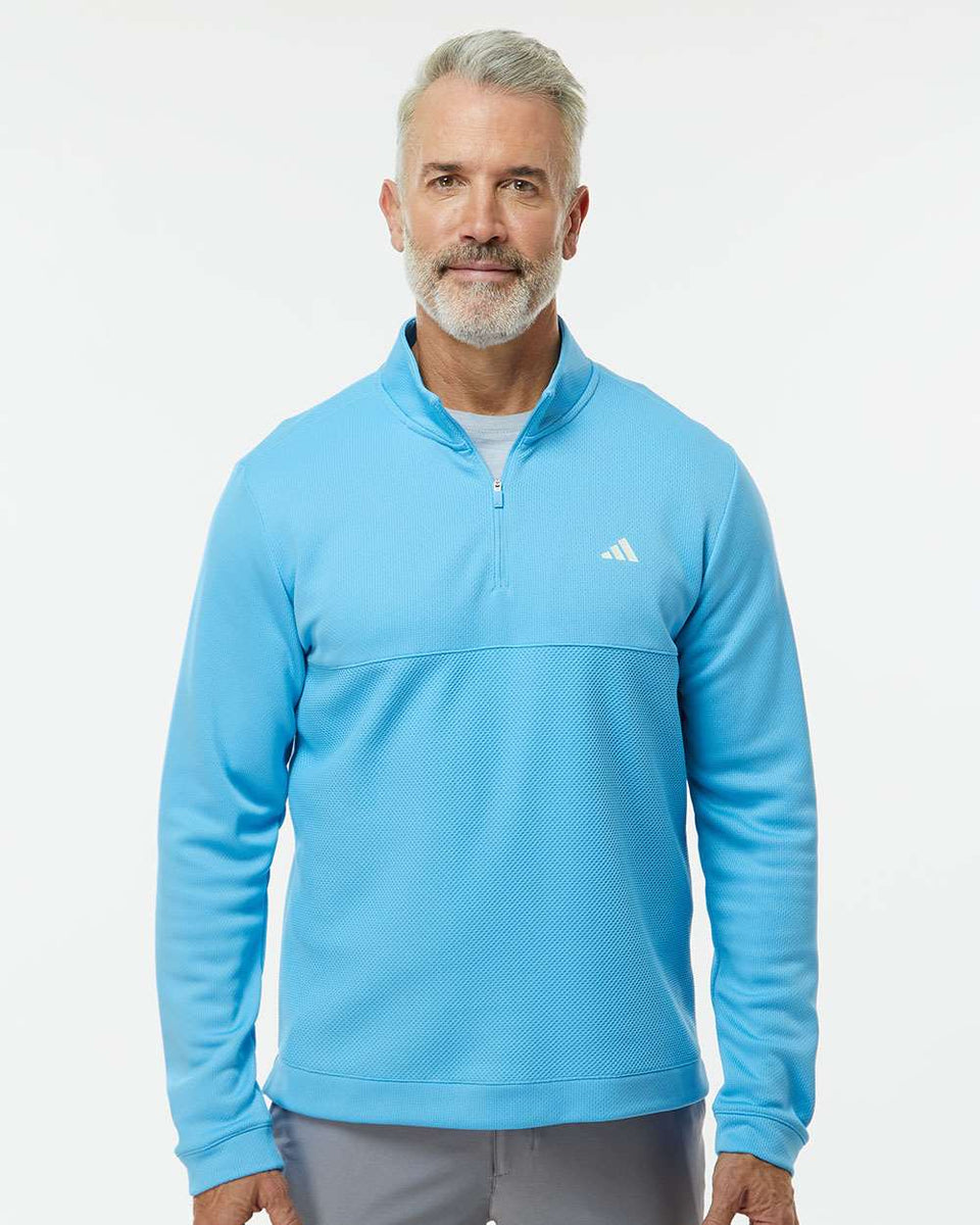 Adidas A2001 Ultimate365 Textured Quarter-Zip Pullover – The Park