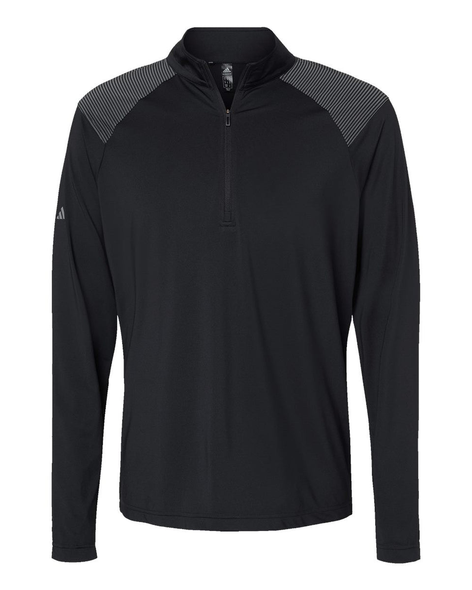 Adidas A520 Shoulder Stripe Quarter-Zip Pullover – The Park Wholesale