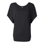 BELLA + CANVAS 8821 Women’s Flowy Draped Dolman Tee