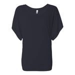 BELLA + CANVAS 8821 Women’s Flowy Draped Dolman Tee