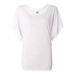 BELLA + CANVAS 8821 Women’s Flowy Draped Dolman Tee