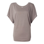 BELLA + CANVAS 8821 Women’s Flowy Draped Dolman Tee