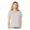 BELLA + CANVAS 6405 Womens Relaxed Jersey V-Neck Tee