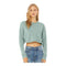 BELLA + CANVAS 7503 Women’s Crop Crew Fleece