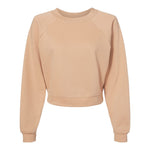 BELLA + CANVAS 7505 Women’s Raglan Pullover Fleece