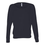 BELLA + CANVAS 8850 Women’s Flowy Off Shoulder Long Sleeve Tee