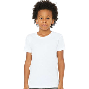 Bella + Canvas 3001Y Youth Kids Unisex Jersey Tee T-Shirt -