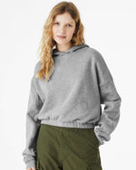 Bella + Canvas 7506 - FWD Fashion Women's Sponge Fleece Cinched Bottom Hoodie