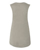 Bella + Canvas 8803 Women's Flowy Scoop Muscle Tank - Heather Stone