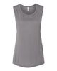 Bella + Canvas 8803 Women's Flowy Scoop Muscle Tank - Storm