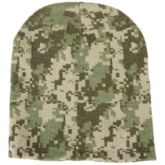 Nissun Digital Pixel Camo Beanie Cap - BENI.D -