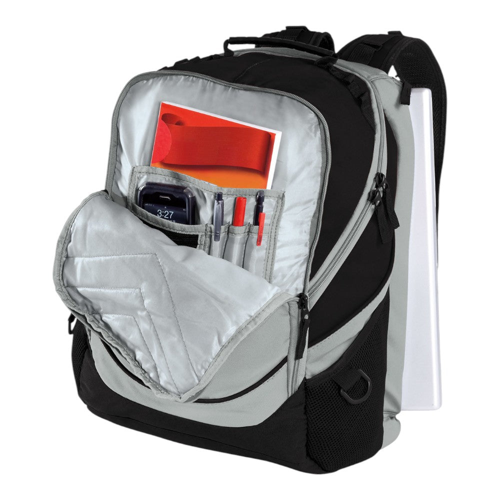 Port Authority BG100 Xcape Computer Backpack, Black