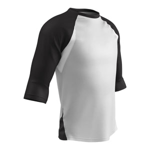 Champro BS24 Complete Game 3/4 Sleeve Baseball Shirt Adult -