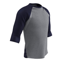 Champro BS25 Extra Innings 3/4 Sleeve Baseball Shirt Adult -