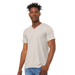 BELLA+CANVAS 3005CVC Heather CVC V-Neck Tee