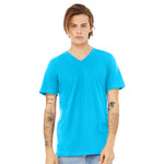 BELLA+CANVAS 3005CVC Heather CVC V-Neck Tee