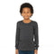 BELLA+CANVAS 3501YCVC Youth Heather CVC Long Sleeve Tee