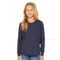 BELLA+CANVAS 3501YCVC Youth Heather CVC Long Sleeve Tee