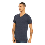 BELLA+CANVAS 3655 Unisex Textured Jersey V-Neck Tee