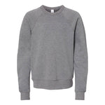 BELLA+CANVAS 3901Y Youth Sponge Fleece Crewneck Sweatshirt